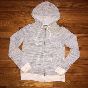 Hollister Gray Zip-Up Hoodie